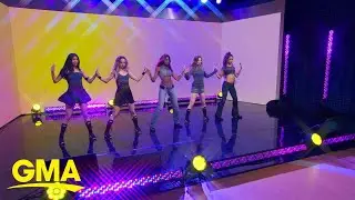 Katseye performs its hit song ‘Debut’