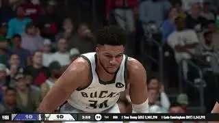 NBA 2K26 Gameplay: Dallas Mavericks vs Milwaukee Bucks - (Xbox Series X) [4K60FPS]