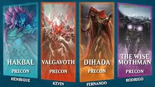 Hakbal x Valgavoth x Wise Mothman x Dihada | DUELO DE PRECON 21
