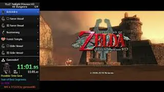 Twilight Princess HD All Dungeons in 5:36:11