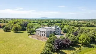 Woodbrook House aerial, Co Laois