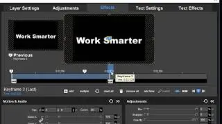 Master in a Minute -  Kinetic Typography Lesson 1