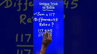 Unique Trick II Solve Without Equations II Find Answer Mentally in 3 Seconds #youtubeshorts #algebra