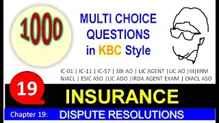 MCQ on Insurance- Dispute Resolution - Ombudsman, Consumer Court, District Consumer Redressal Forum