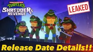 The Official Release Date Has Reportedly Leaked For TMNT Shredders Revenge