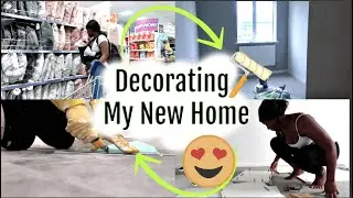 MOVING VLOG #1 UK | Decorating my 2 BEDROOM FLAT | Single Mum