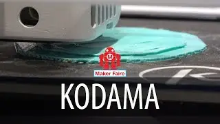 The Kodama Obsidian / $99 3D Printer at Bay Area Maker Faire #MFBA17