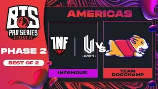 Infamous vs DogChamp Game 1 - BTS Pro Series 10 AM: Phase 2 w/ rkryptic & neph
