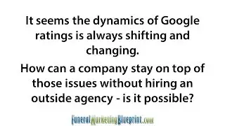 DIY - Do It Yourself Funeral Home SEO - Search Engine Optimization