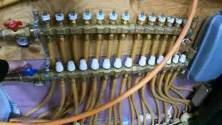 Garage Radiant Floor Heating System,  How I Designed My Closed Loop System