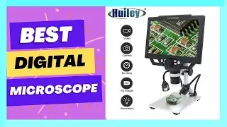 HUILEY 9-Inch HD Digital Microscope