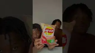 Lays Spicy Crawfish🦞#good #garbage #twins #youtubeshorts  #god