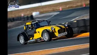 Caterham Academy car at Blyton Park