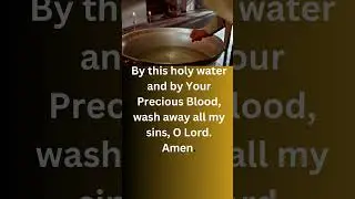 Holy Water Prayer