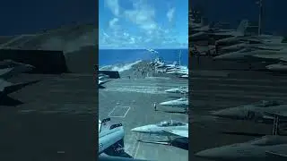 CVN-69 USS Eisenhower's actions after being attacked by Houthi armed forces #military #aviation#army