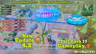 😎New Update..4.2 😍Full Rash Gameplay…🌍💀❤️‍🔥🙅‍♂️👀💫 #pubgmobile #gameplay #viral #short #youtubevideo 