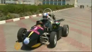 Made in Gaza: Formula 1-style car