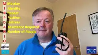 SailCork VHF Mayday Demonstration - Radio Telephony