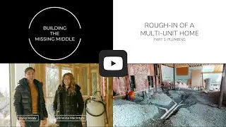 The Rhodes Project &ndash; Rough-in Part 1: Plumbing in a multi-unit home