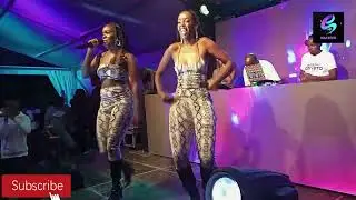 Kataleya & Kandle performance in Hoima City at Ngoma Festival