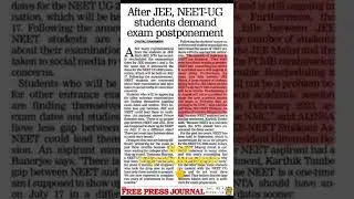 Neet 2022 postponement|neet 2022 latest news|Students demands postponement