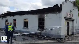 Suspected arson attack at Limerick garage