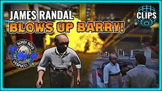 JAMES RANDAL BLOWS UP BARRY!
