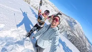 Trip to Mt Lassen . Split boarding . 2026 . Snowboarding. 