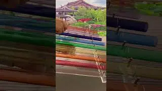 Colored 432 Hz Crystal Harp 8 Tubes Crystal Singing Harp &Alumina Alloy Box