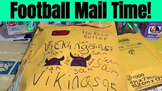 Mail Call! Football Mail Time Video With Some Member Shoutouts! Buys, Trades, Care Packs & More!
