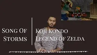 Legend of Zelda (OOT) OST - Song Of Storms - Piano Improv