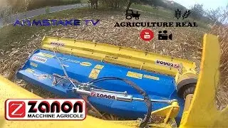 New Holland TD5.105 & Zanon TMC 2250 | Trinciatura Stocchi 2016 | Agriculture Real - SJ4000