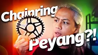 Chainring Peyang baru Rock n Roll Daddy!!! Alias chainring oval!