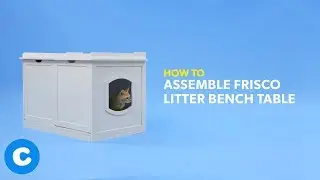 How to Assemble a Frisco Litter Bench Table | Chewy