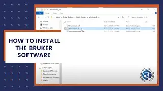How to install the Bruker Software | XRF How To