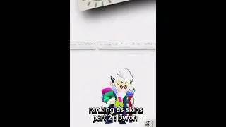 ranking skin part 2 byron #brawlstars #shortsbrasil