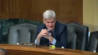 Cassidy Asks Questions During Senate Finance Hearing on the Fentanyl Crisis