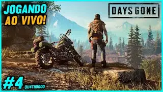 Barreto Jogando Days Gone AO VIVO! Parte #4 QU4TROOOO
