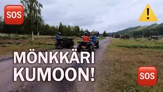 Mönkkäri kumoon 😵 - Mönkijäsafari Himoksella