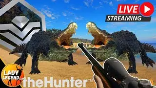 100 Kills into the SUPER RARE SALTWATER CROC GRIND!!!  LIVE with Lady!