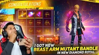 New Diamond Royale I Got New Beast Arm Mutant Bundle In One Spin😱😱 At Garena Free Fire 2020