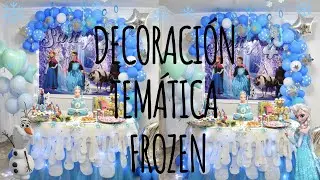 FROZEN DECORACIÓN FIESTA TEMÁTICA- 🤗Karol