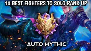10 Best Fighters To Solo Rank Up 2020 | BEST FIGHTER IN MOBILE LEGENDS (Season 19)