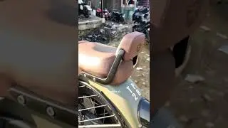 😇🥀new classic 350 & install back rest