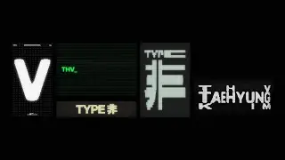 V 'TYPE 非' (2D MOTION TYPES 001-005)