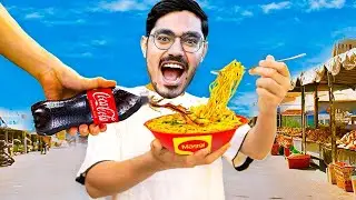 Making Maggi with Black Water How to make Maggi with Black Water Boiling Black Water
