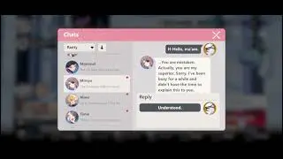 Higan:Eruthyll character chats and intro through wishes