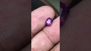 Finished another beautiful piece of Kashmir Sapphire #youtubeshorts #ytshorts #shorts #gems