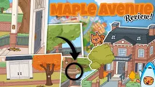 Maple Avenue Review!? 🍂| Toca Boca World (OUT NOW!)