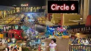 Exploring CIRCLE 6|complete family restaurant ||Rides & Gaming zone near Airport circle #familyvlog